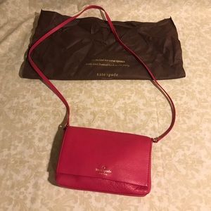 Kate Spade Fuschia Crossbody Bag